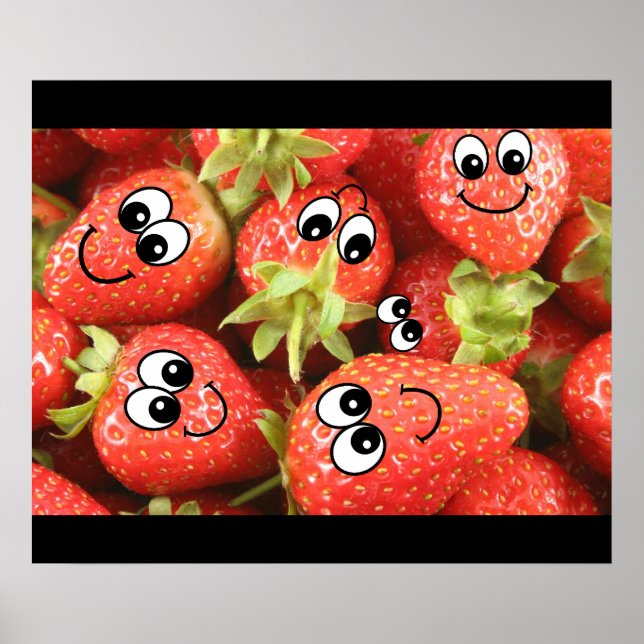 Strawberry Poster (Front)