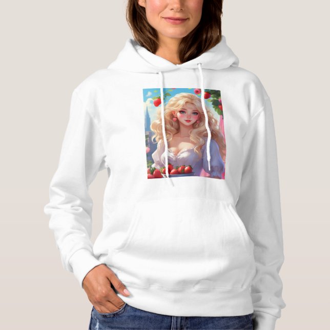 Strawberry princess  hoodie (Front)
