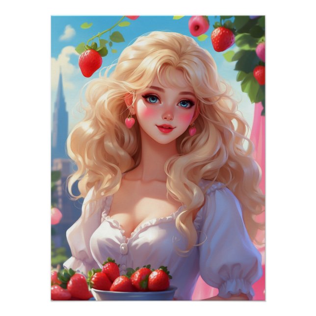 Strawberry princess  poster (Front)