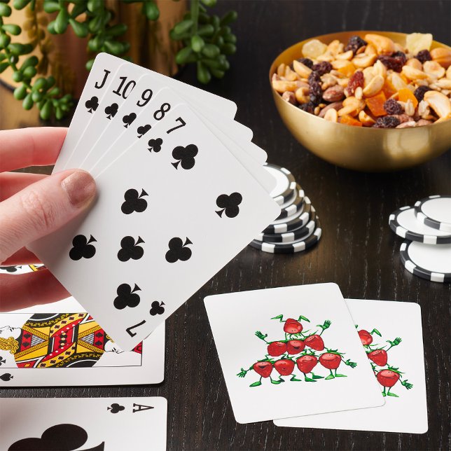 Strawberry Pyramid Playing Cards (Creator Uploaded)