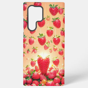 Strawberry Rain Phone Case