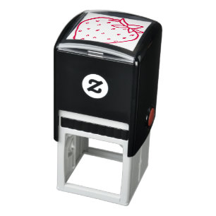 Strawberry Red Self-inking Stamp