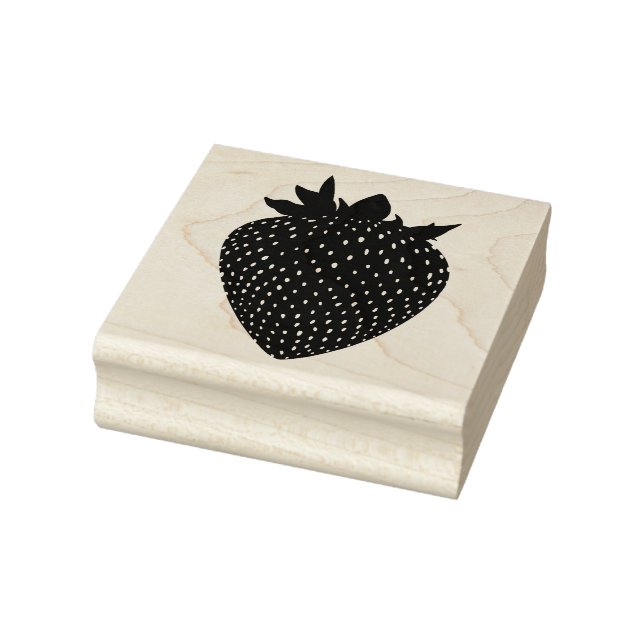 strawberry rubber stamp (Stamp)