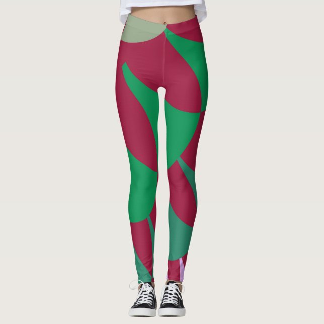 Strawberry Scales Leggings (Front)