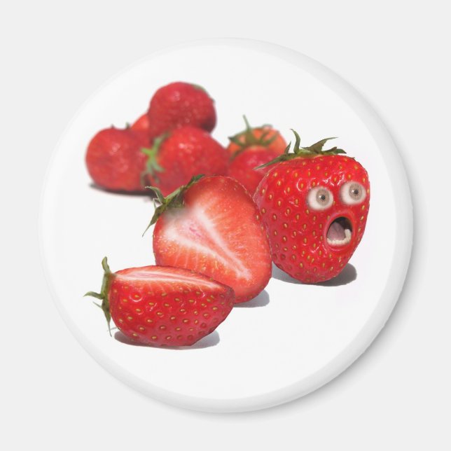 Strawberry Shock Magnet (Front)
