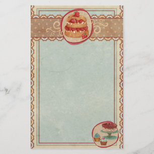 Strawberry Shortcake And Cupcake Stationery