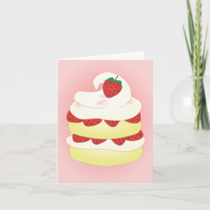 Strawberry Shortcake Card