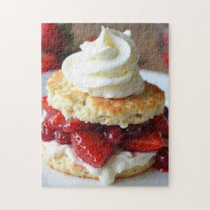Strawberry Shortcake Dessert Jigsaw Puzzle