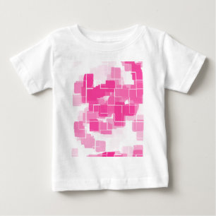 "Strawberry Shortcake" Geometric Art Baby T-Shirt
