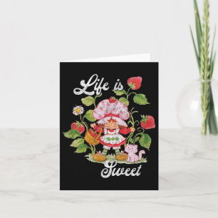 Strawberry Shortcake Life Is Sweet Vintage Berry G Card