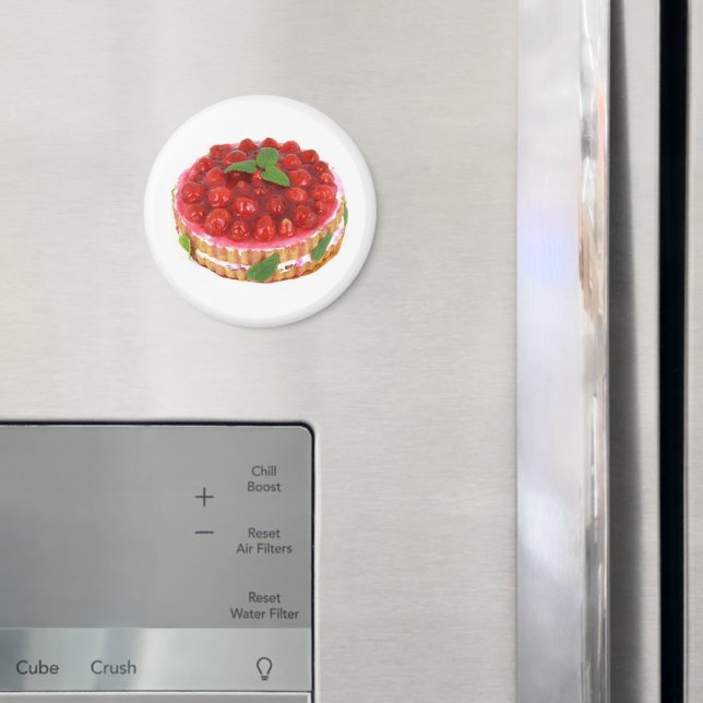 Strawberry Shortcake Magnet (In Situ (Fridge))