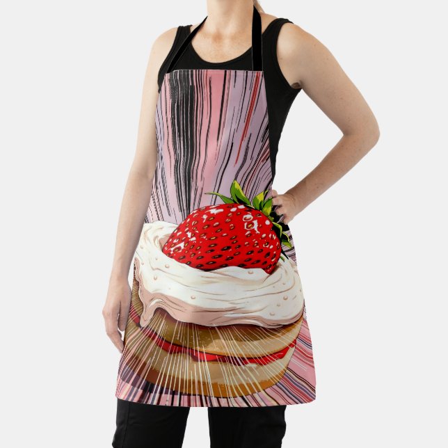 Strawberry Shortcake Nostalgia Apron (Insitu)