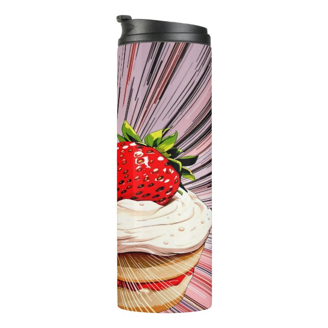 Strawberry Shortcake Nostalgia Thermal Tumbler (Rotated Right)