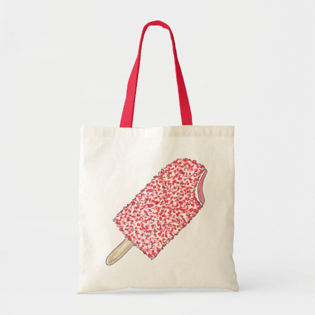 Strawberry Shortcake Popsicles Tote Bag (Front)