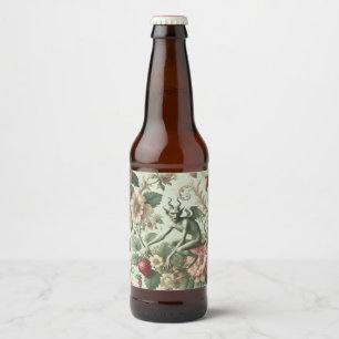 Strawberry Sins – Gothic Baroque Beer Bottle Label