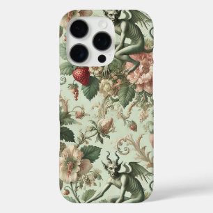 Strawberry Sins – Gothic Baroque  iPhone 16 Pro Case