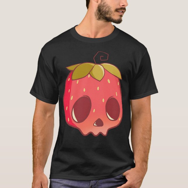 Strawberry Skull T-Shirt (Front)