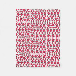 Strawberry soft blanket