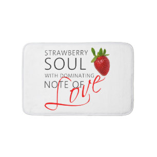 Strawberry Soul Bath Mat