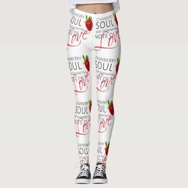 Strawberry Soul Leggings (Front)