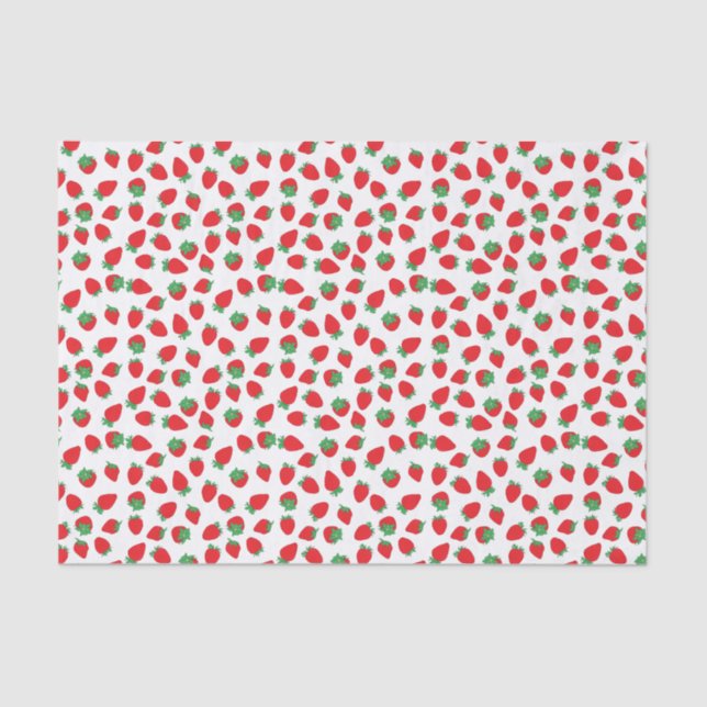 Strawberry Spread Tissue Paper (Front)