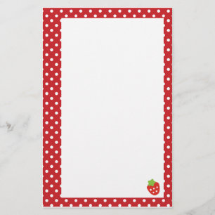 Strawberry Stationery