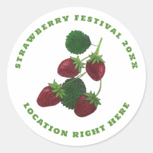 Strawberry Stickers 