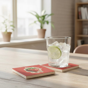 Strawberry Stone Coaster
