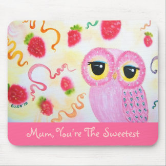 Strawberry Strawberry Mother's Day Mouse Mat