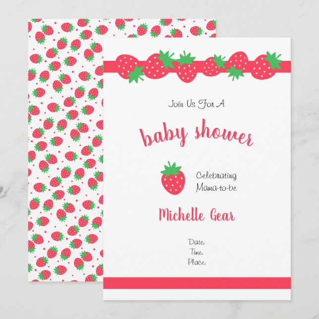 Strawberry Sweet (Front/Back)