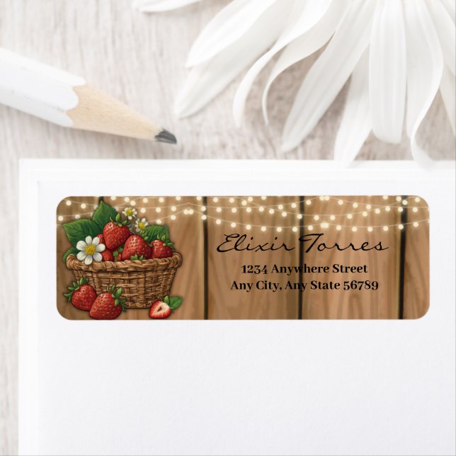 Strawberry Sweet Basket Baby Shower (Insitu)