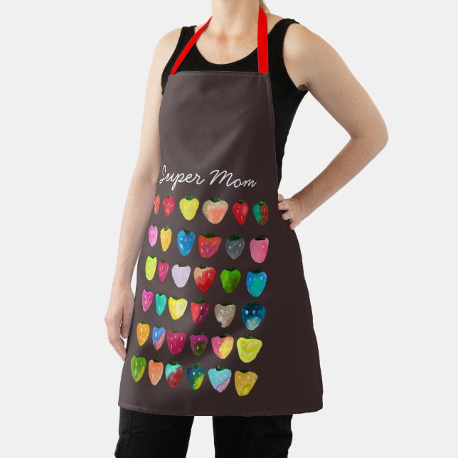 Strawberry sweetness cute fruit Mother's Day apron (Insitu)