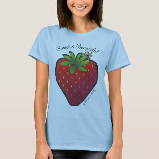 Strawberry T-Shirt Blue