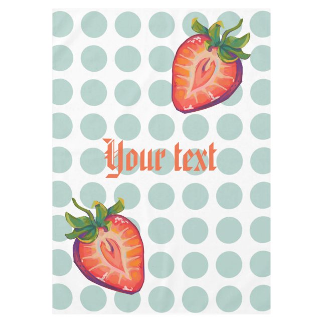 Strawberry Tablecloth (Front)