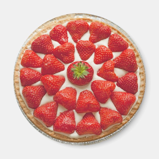 Strawberry Tart Magnet (Front)