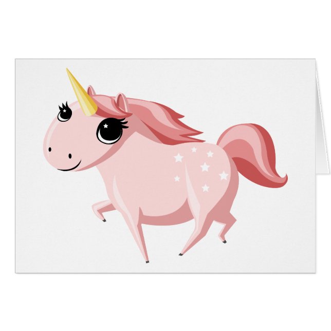 Strawberry the Pink Unicorn (Front Horizontal)