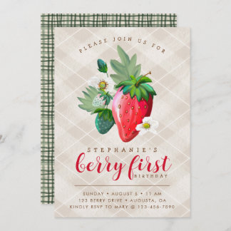 Strawberry Theme, First Birthday, Kids Birthday