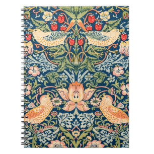 Strawberry Thief Artistic William Morris Notebook 