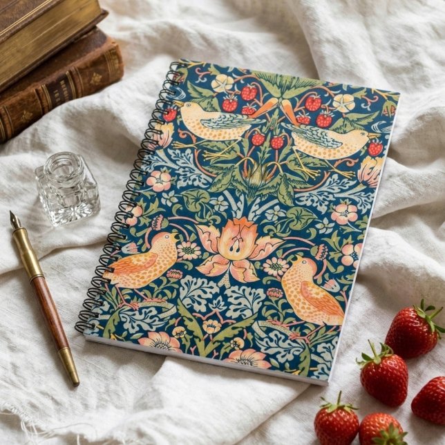 Strawberry Thief Artistic William Morris Notebook  (Creator Uploaded)