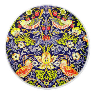 Strawberry Thief Birds William Morris Ceramic Knob