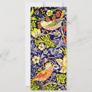 Strawberry Thief Birds William Morris Invitation