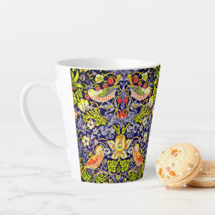 Strawberry Thief Birds William Morris Latte Mug