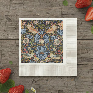 Strawberry Thief Birds William Morris Napkin