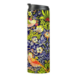 Strawberry Thief Birds William Morris Thermal Tumbler