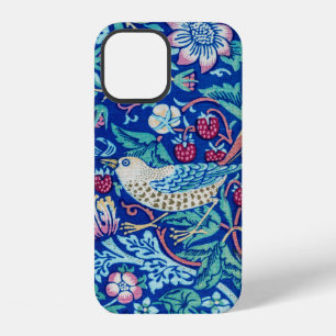 Strawberry Thief Blue, William Morris iPhone 12 Case