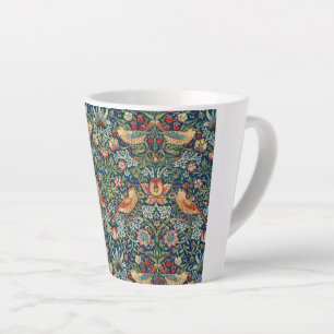 Strawberry Thief by William Morris Latte Mug