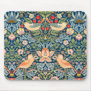 Strawberry Thief (by William Morris) Mouse Mat