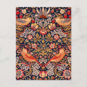 Strawberry Thief by William Morris Postcard