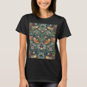 Strawberry Thief by William Morris T-Shirt