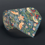 Strawberry Thief (by William Morris) Tie<br><div class="desc">This design is based on a pattern created by British designer William Morris (1834–1896), who is especially well known and regarded for his association with the Arts and Crafts Movement. Strawberry Thief is one of William Morris' most popular repeating designs for textiles. The pattern takes as its subject the thrush...</div>